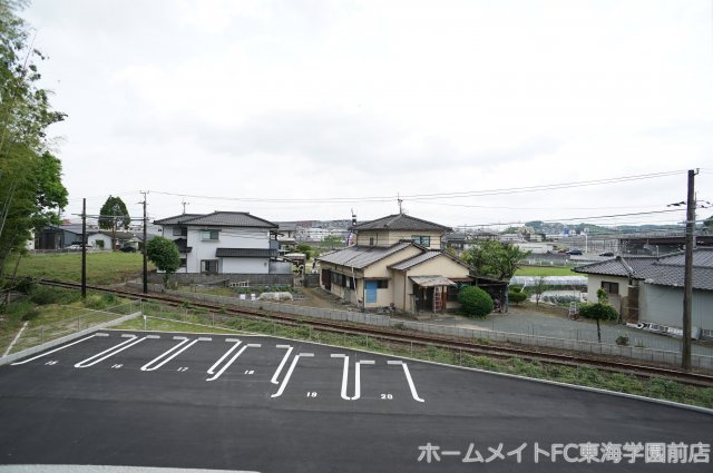 合志市須屋のアパートの展望