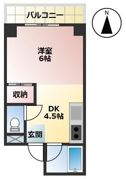 ジョイフル大川筋の間取り|※内装が若干異なる場合がございます