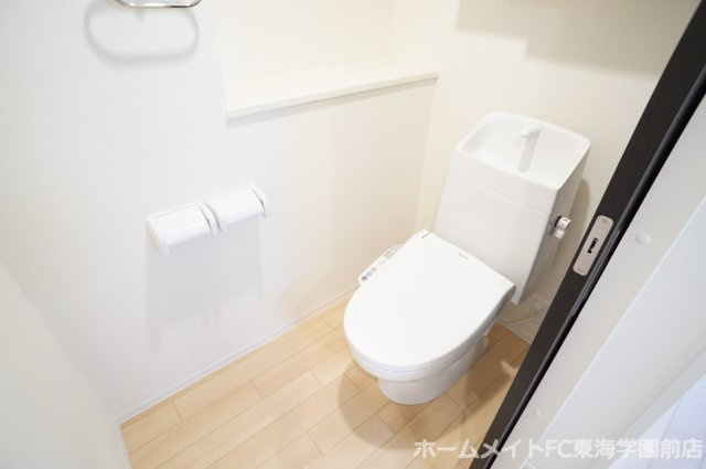 合志市須屋のアパートのトイレ