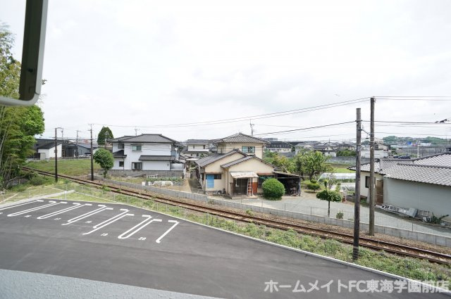 合志市須屋のアパートの展望