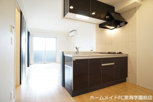 合志市須屋のアパートの内装