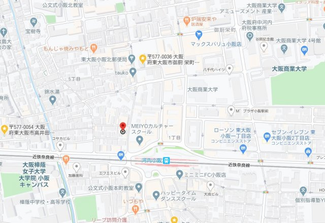 メルシー2000の地図