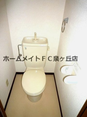 【トイレ】 | フローラ大津池 | ※イメージ　同物件別号室の写真