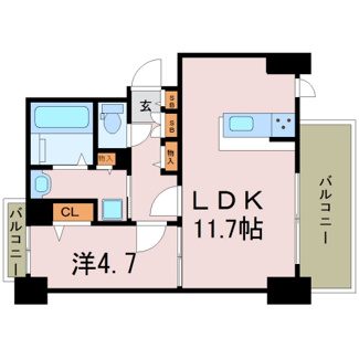 【間取り】 | グランティーク下沢通