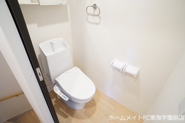合志市須屋のアパートのトイレ