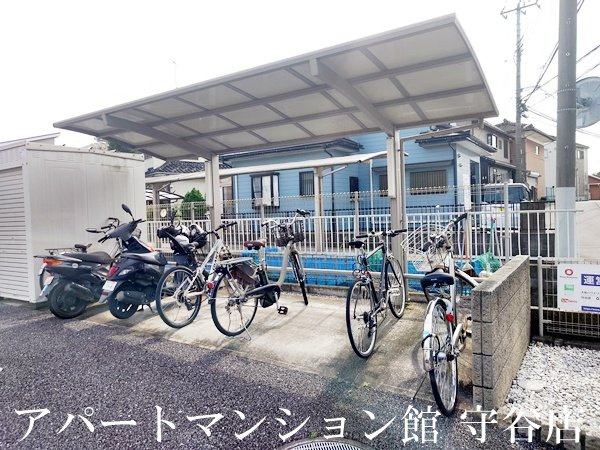 プランドール清水のバルコニー