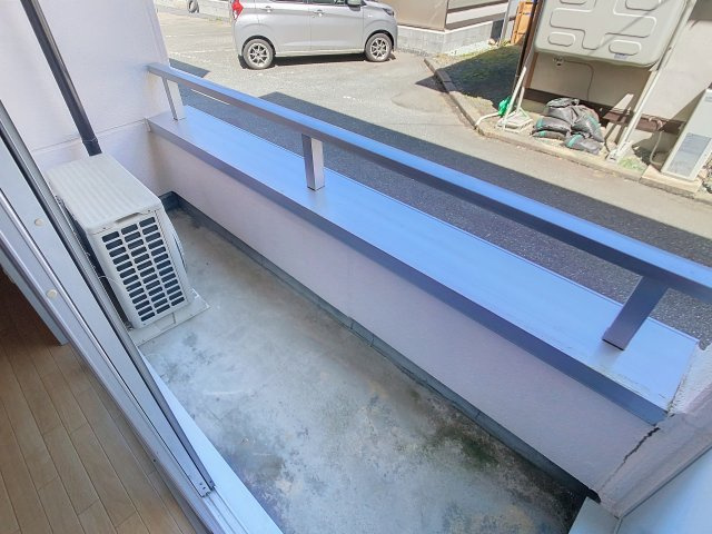 コーポ蜂屋のバルコニー