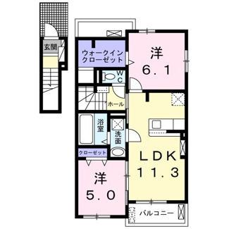 【間取り】 | ミッテ　２号館