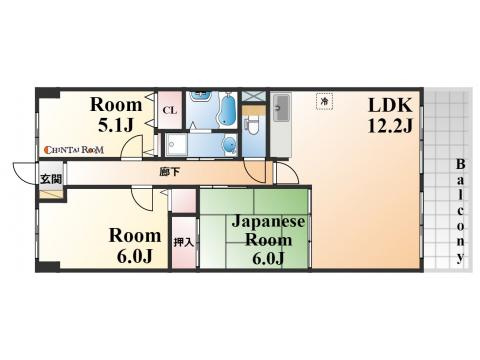 ポートジョイの間取り