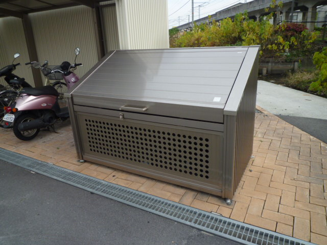 倉敷市平田のアパートのその他共用部分|敷地内専用ゴミステーション