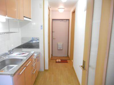 アライブ富小路の内装|廊下