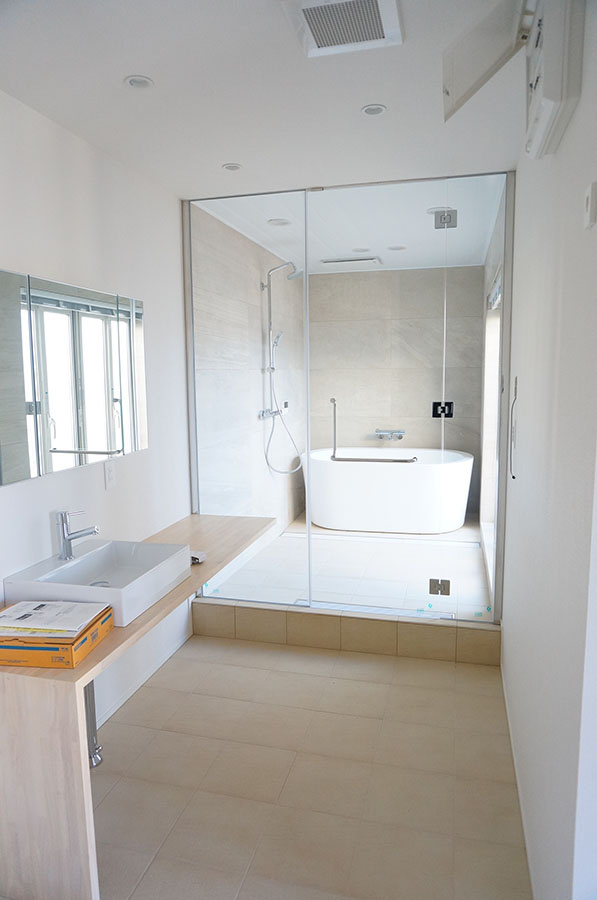 木更津 THE Resortの洗面所|開放感のある洗面所（参考写真）