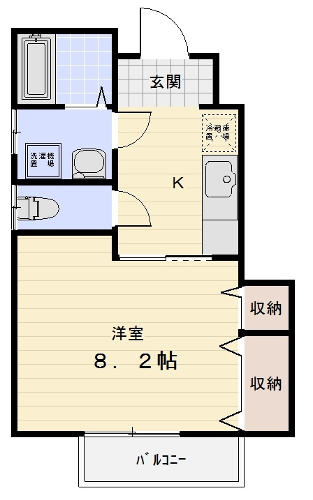 メルシーの間取り