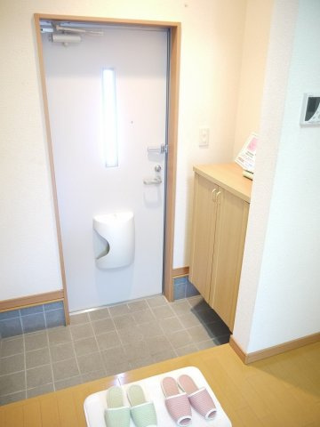 メルシーの玄関