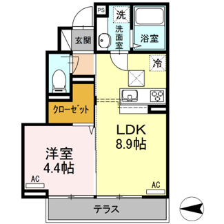 【間取り】 | オネット光が丘