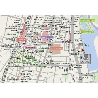 【地図】 | ガーラ大森リバーサイド