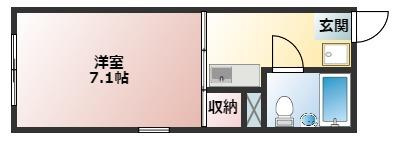 ジュネス中仙の間取り