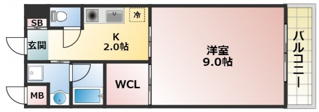 グリーンヒルズゴトウの間取り
