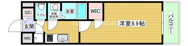 【間取り】 | エスリード弁天町グロリア