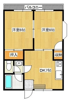 アストルの間取り