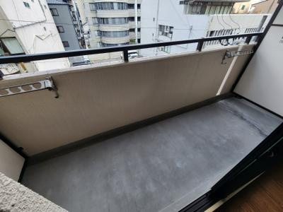 カノン雁金のバルコニー|北向きバルコニー