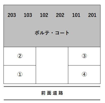 【区画図】 | ポルテ・コート