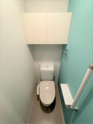 【トイレ】 | ポルテ・コート | 落ち着いた色調のトイレです