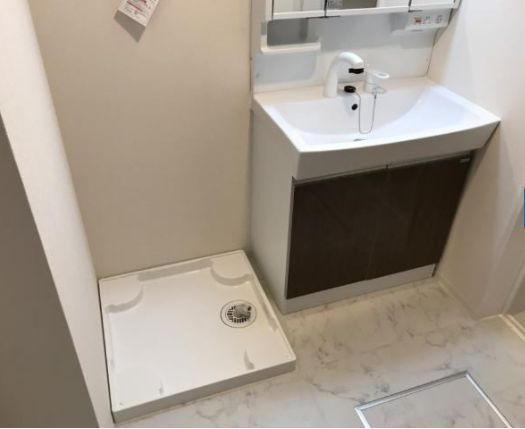 エクレール館向の独立洗面台
