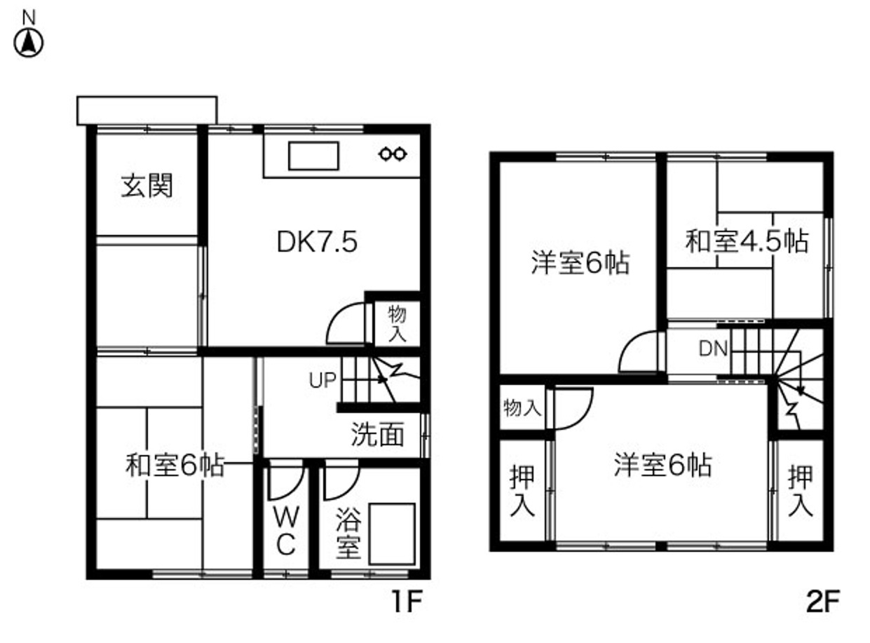 Ｍハウスの間取り