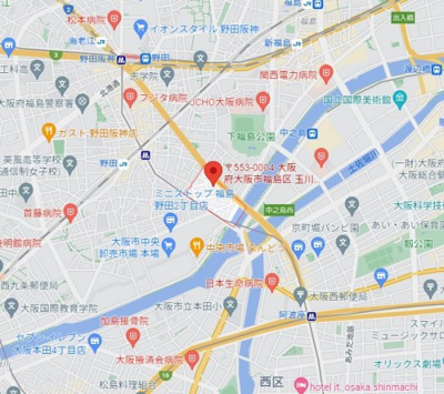 【地図】 | スプランディッド中之島WEST