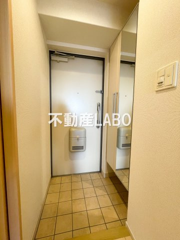 ノーサイド立葉の玄関