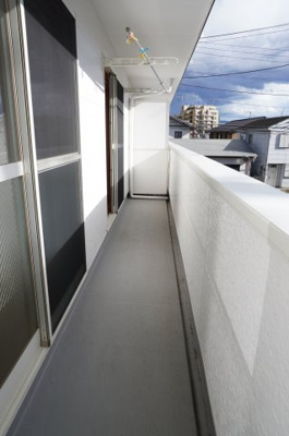 【バルコニー】 | カサブランカ トガリ | 2WAYバルコニー