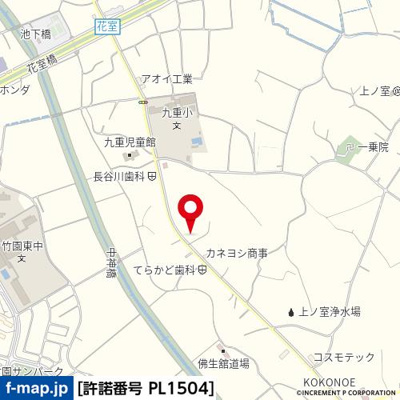 【地図】 | 上ノ室2206-1貸地