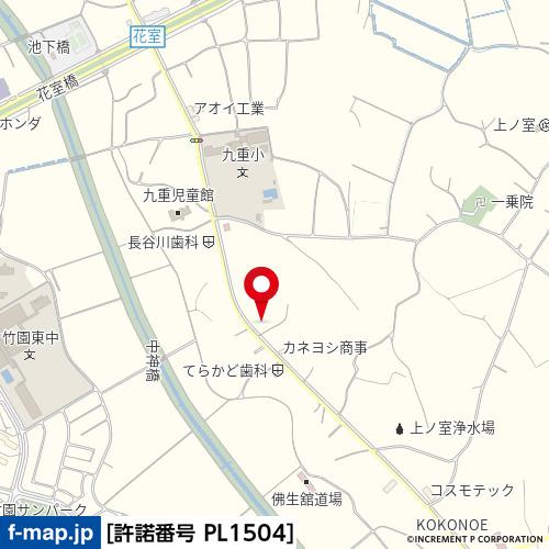 【地図】 | 上ノ室2206-1貸地