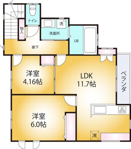 【間取り】 | あすなろ市場町