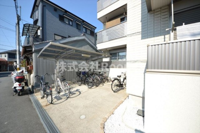 【その他共用部分】 | ヘーベルメゾンＫ | 駐輪場外はこのようになっています