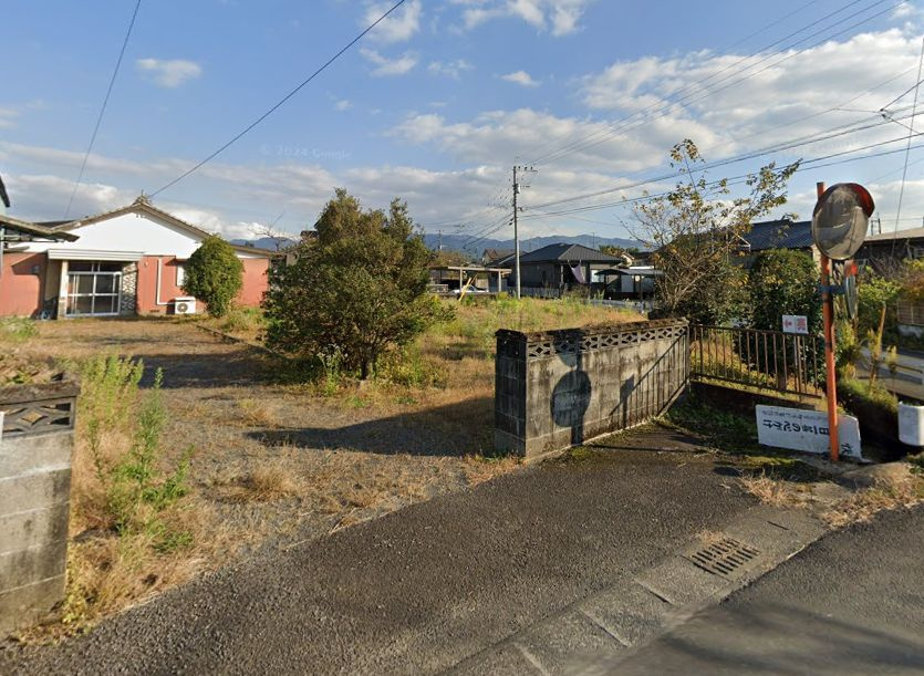 都城市下長飯町の売地の外観