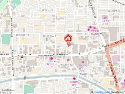 【地図】 | コスモリヴェール朝生田・