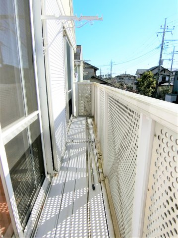 ラフォーレ東部台のバルコニー