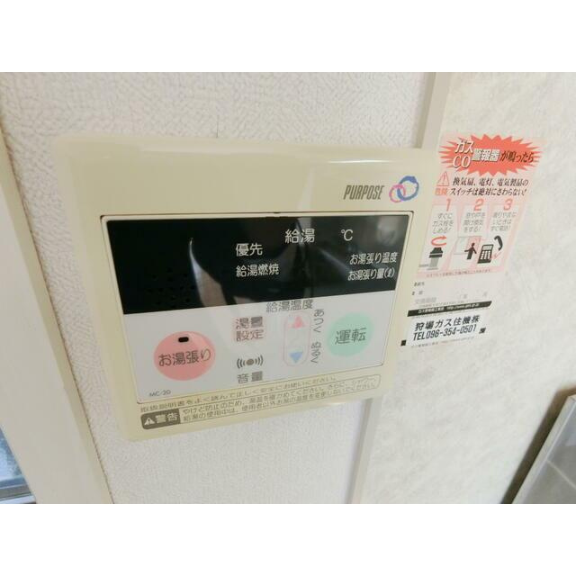 熊本市北区龍田７丁目のアパートの設備
