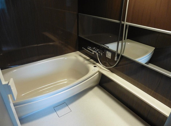 レジデンシャルパーク久留米駅前【キャッシュバック対象物件】の浴室|お風呂で日々の疲れを落としましょう