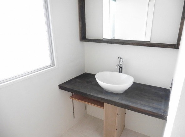 レジデンシャルパーク久留米駅前【キャッシュバック対象物件】の独立洗面台|独立洗面化粧台が付いています