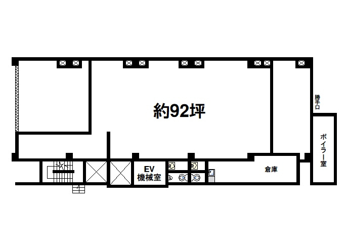 北之庄西町ビルの間取り