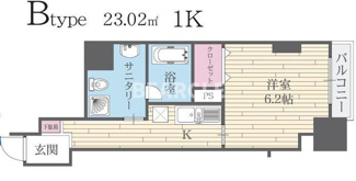 【間取り】 | HF河原町二条レジデンス