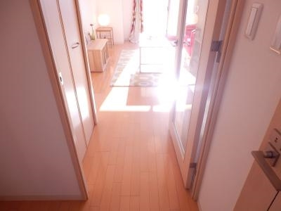 SWISS京都堀川WEST（スイス京都堀川ウエスト）の内装|廊下から～