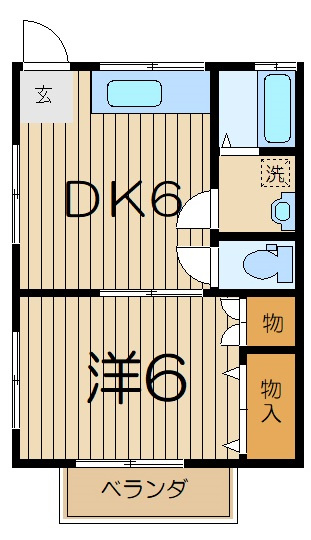 【間取り】 | メゾンＫ