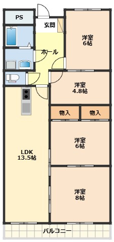 【間取り】 | クレンツ海南