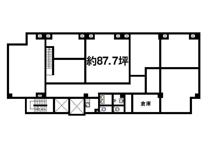 北之庄西町ビルの間取り