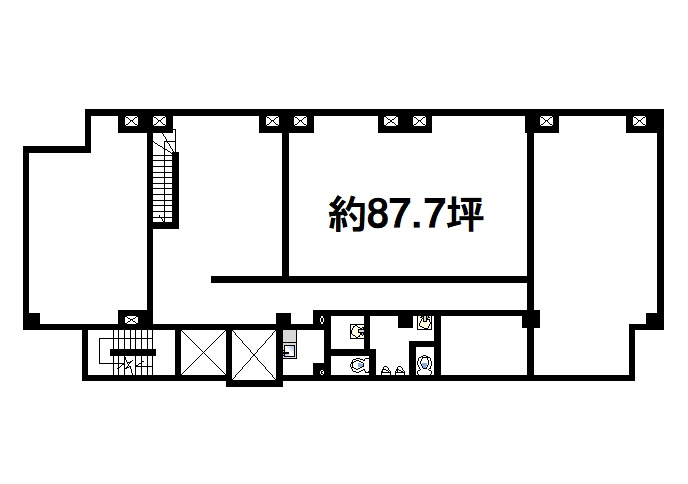 北之庄西町ビルの間取り