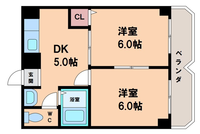 【間取り】 | ツェルマット長居